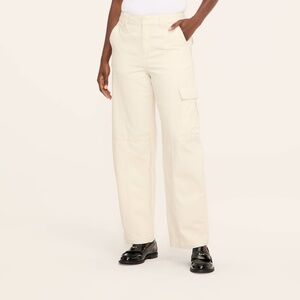 NWT Woolrich x Target Cream Slouchy Cargo Pants XXL Utility